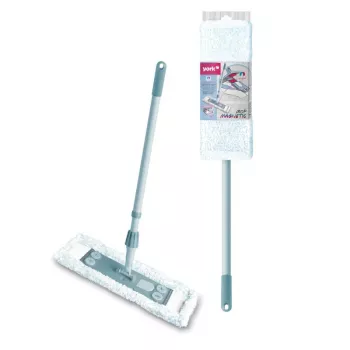 YORK Mop Brush 47x17 cm ar teleskopisku rokturi 70-145 cm, magnētisks