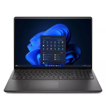 Dell 16255-A087BLK 16 collu WUXGA skārienjūtīgs portatīvais dators - AMD Ryzen AI 7 250, 16GB RAM, 1TB SSD, Windows 11 Home, Carbon Black