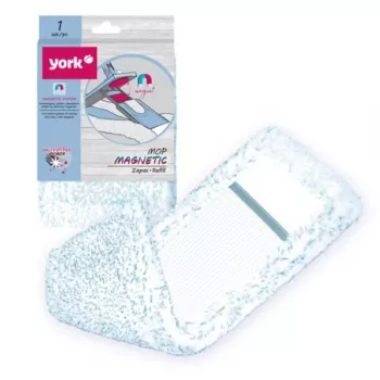 YORK Rezerves mopa audums 47x17cm, magnētisks