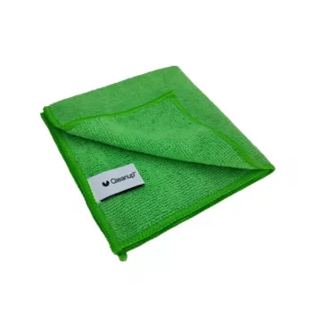 QLEANUP mikrošķiedras lupatas 250gsm 30x30 cm, 10 gab., zaļas