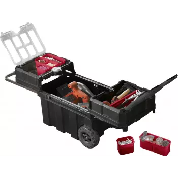 Keter Masterloader bīdāmā instrumentu kaste 61,6 x 37,8 x 41,5 cm