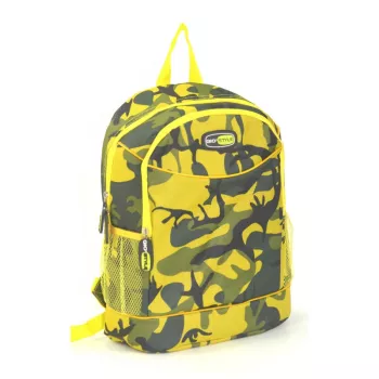 GIOSTYLE Camouflage Termo Mugursoma 20L - Fuksija/Zila/Dzeltena/Balta