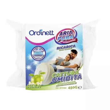ORDINETT Mitruma absorbētāja papildināmais tabletes 450g ar ābolu smaržu