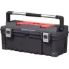 KETER DIY Hawk Instrumentu kaste 26 ar organizatoru, 66 x 28.7 x 26.6 cm, melna/sarkana