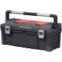 KETER DIY Hawk Instrumentu kaste 26 ar organizatoru, 66 x 28.7 x 26.6 cm, melna/sarkana