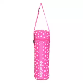 GIOSTYLE Termiskā pudeles soma Stars Assorted Red/Green/Blue/Pink