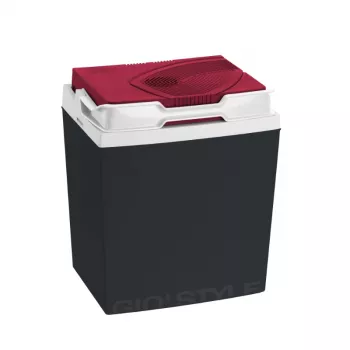 GIOSTYLE Brio 26 / 12V tumši pelēka-sarkana/zila elektriskā dzesēšanas kaste