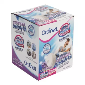 ORDINETT mitrumu absorbējošās papildināšanas tabletes 450g x 3 gab. Lavandas smarža