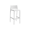 BICA dārza bāra krēsls Volga Stool 65 50x49x89cm balts