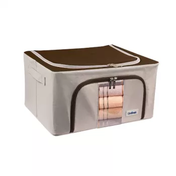 ORDINETT auduma uzglabāšanas kaste Box S 39x29x20cm Assorted