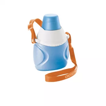 GIOSTYLE Fiesta 600 Tritan ūdens pudele 0,65L zili oranža