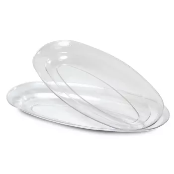 GUARDINI plastmasas paplātes caurspīdīgas, komplekts ar 2, Easy Bake 46x23cm