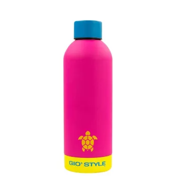 GIOSTYLE Bottle Fluo 0.5L dažādās krāsās rozā/dzeltena/zaļa/zila
