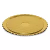 GUARDINI Easy Bake zelta plastmasas paplātes, 2 gab., Ø28 cm