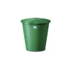 STEFANPLAST Lietus ūdens muca 210L ar vāku un krānu Ø76.5x84cm zaļa