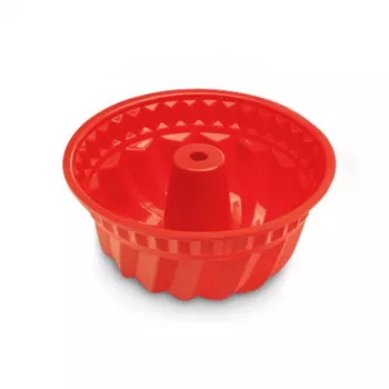 GUARDINI Silikona kūkas forma Juliette Ø 22 x 10,7 cm sarkana