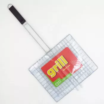 ASI COLLECTION grila režģis 33 x 27 cm, hromēts tērauds