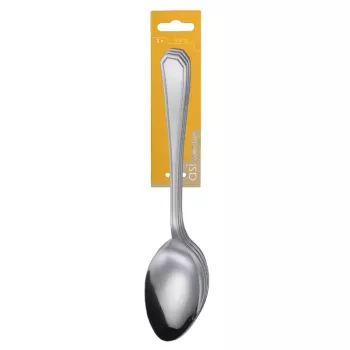 ASI COLLECTION Villa Spoons, 1.7 mm, 19 cm, nerūsējošais tērauds, 3 gab.