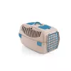 STEFANPLAST transporta būris Gulliver 2 ar plastmasas durvīm 55x36x35 cm White Travertine