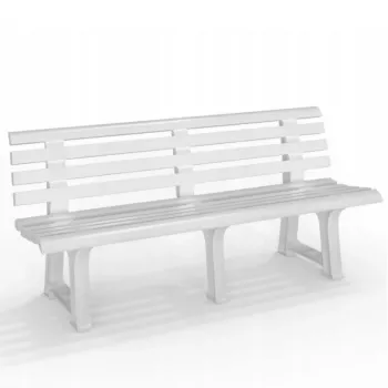 BICA Olimpia dārza sols 150x53x77cm balts