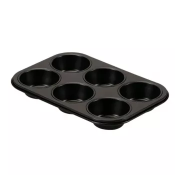 GUARDINI Gardenia Muffinu un kēksiņu forma 6 vietas 27 x 18,5 x 2,9 cm oglekļa tērauds ar nepiedegošu pārklājumu