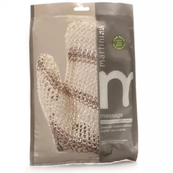 MARTINI SPA Sisal masāžas cimds Natural