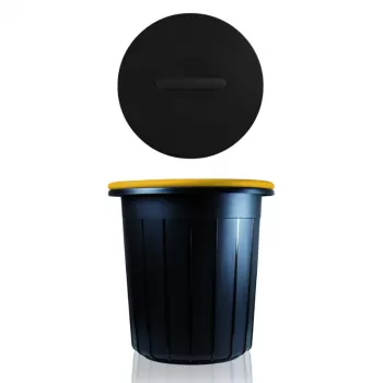 GIOSTYLE Eco Solution 25L atkritumu šķirošanas spainis tumši pelēks/dzeltens