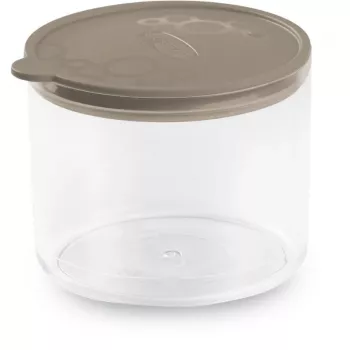 GIOSTYLE Con.Tengo apaļa barības bļoda S 0,7L pelēkbrūna