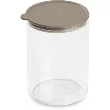 GIOSTYLE Con.Tengo apaļa barības bļoda M 1,2L pelēkbrūnā krāsā