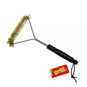 ASI COLLECTION grila tīrīšanas birste ar misiņa stiepli 30,5 cm