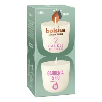 BOLSIUS Clean Light uzpildes sveces 2 gab. Gardenia & Fig