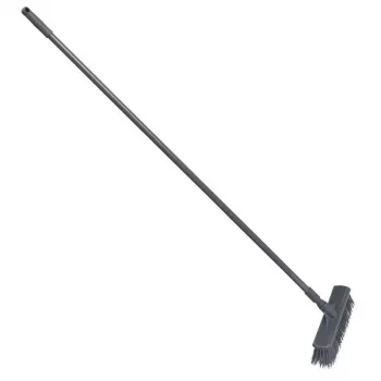 SAUBER āra birste ar rokturi 34 cm, pelēka