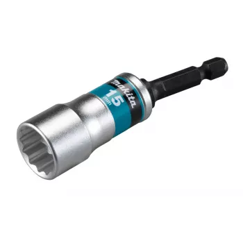 Makita E-03501 Torsijas uzgalis 15 mm, 1/4 collu sešstūra kāts, 6 punktu