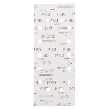 Makita E-18144 slīpēšanas loksnes, graudainība 80, 280 x 115 mm, 10 gab. iepakojumā