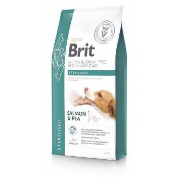 BRIT Grain Free Vet Care Dog Sterilised - sausā barība suņiem - 12 kg