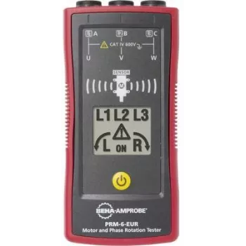 FLUKE PRM-6-EUR KIT Fāžu rotācijas testeris CAT IV 600 V ar LCD (4707078)