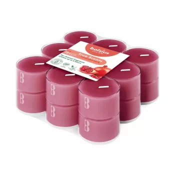 BOLSIUS True Scents granātābolu aromāta tējzvanītes 18 gab.