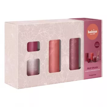 BOLSIUS Gift Set Fruit Splash Pomegranate - roku ziepes un roku losjons 2x250ml