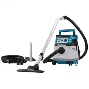Makita DVC157LZX3 36V LXT bezsuku mitrā un sausā putekļu nosūcējs 15L L-klase AWS tikai korpuss