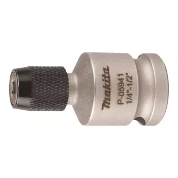 Makita P-05941 uzgaļu adapters 1/2 collu kvadrātuzgalis uz 1/4 collu sešstūra kātu