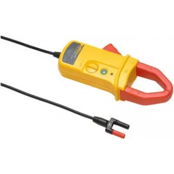 Fluke i410 maiņstrāvas strāvas mērīšanas spaile 1-400A, 1mV/A, CAT III 600V, banānu spraudņi, 1,6m kabelis, sarkans/dzeltens 617727