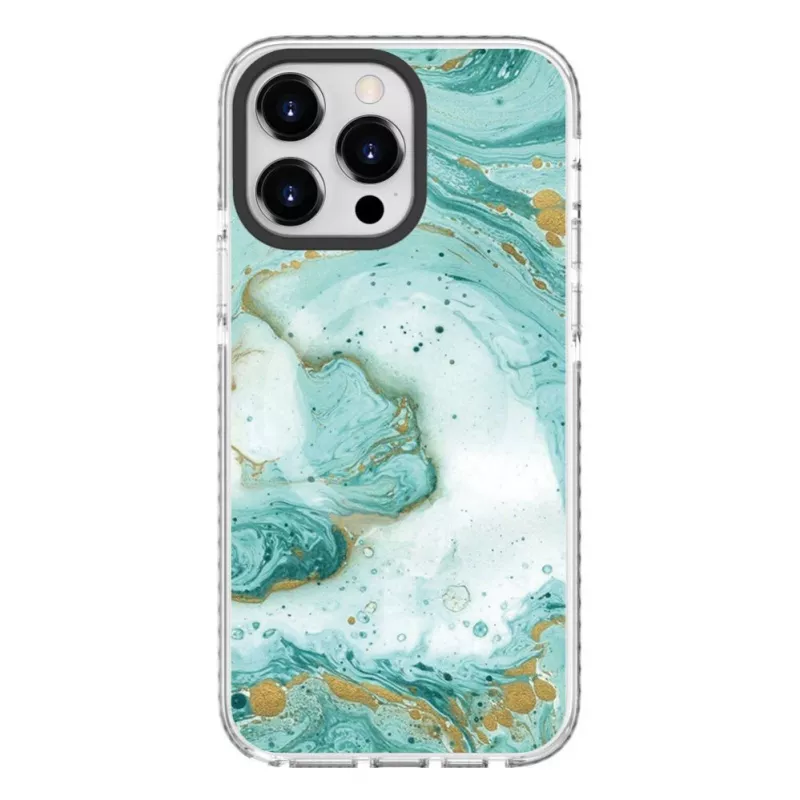 Evelatus Apple iPhone 15 Pro PC+TPU apvalks ar MagSafe - Blue Marble