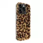 Evelatus Apple iPhone 15 Pro polikarbonāta vāciņš ar leoparda rakstu