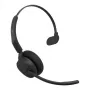Jabra Evolve3 45 Mono Link 390a bezvadu Bluetooth austiņas ar Hybrid ANC, USB-A uztvērēju, Microsoft Teams sertifikāts, melnas