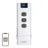 MOES YK2169 ZigBee 3.0 bezvadu ainu slēdzis, 4 pogas, 12 ainas, ar bateriju, balts