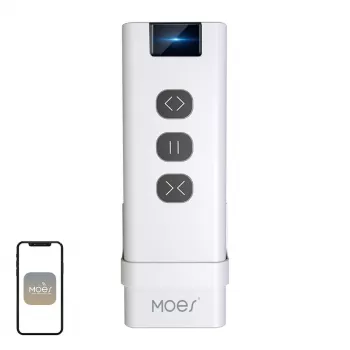 MOES YK2169 ZigBee 3.0 bezvadu ainu slēdzis, 4 pogas, 12 ainas, ar bateriju, balts