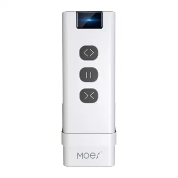 MOES YK2169 ZigBee 3.0 bezvadu ainu slēdzis, 4 pogas, 12 ainas, ar bateriju, balts