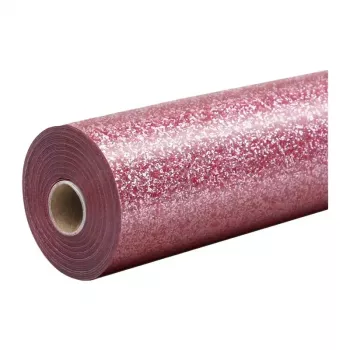 HTVRONT Glitter termiskā pārneses plēve, 30,5 cm x 90 cm (rozā)