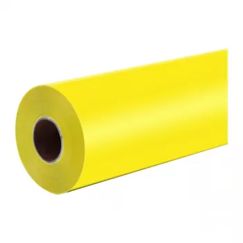 HTVRONT matēta pašlīmējošā plēve, 30,5 cm x 180 cm (citronu dzeltena)