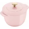 STAUB La Cocotte apaļš čuguna kastrolis 1.75L rozā